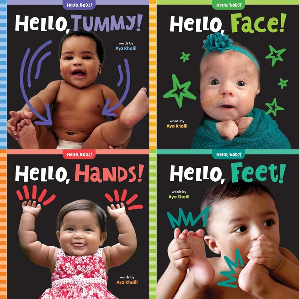 Hello, Body! Set of 4 (Board Book)*