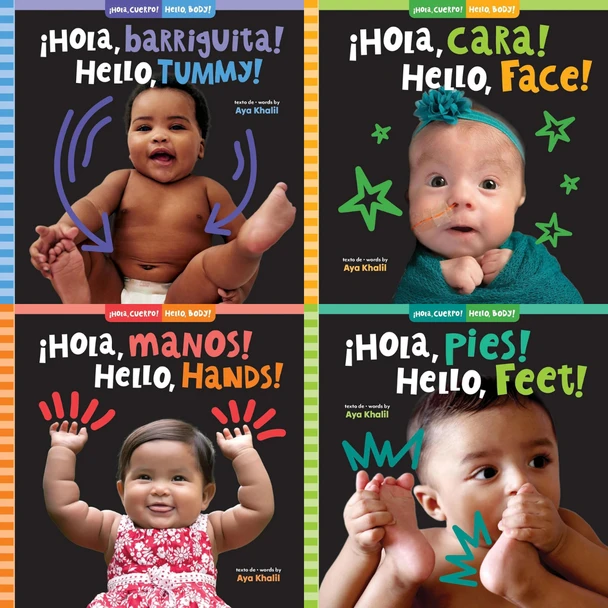 40 Book Bundle - Hello, Body! (Spanish/English)(Board Book)*
