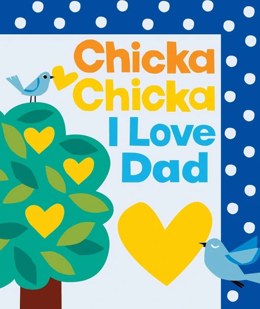 Chicka Chicka I Love Dad (Hardcover)-Clearance Book/Non-Returnable