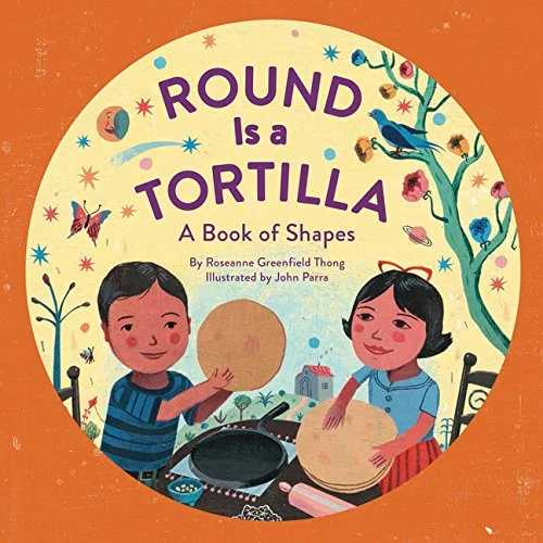 Round Is a Tortilla: A Book of Shapes (Spanish/English) (Paperback)-Clearance Book/Non-Returnable