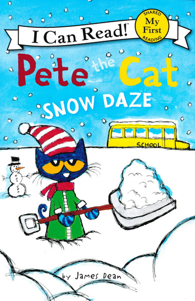 Pete the Cat Snow Daze: My First Shared Reading (Paperback)