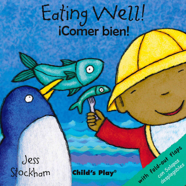 Eating Well! (Spanish/English) (Board Book)