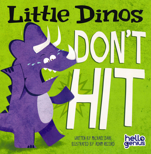 Little Dinos Don't Hit (Paperback)