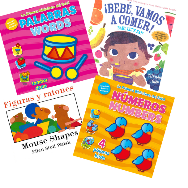 First Concepts Spanish English Set of 4