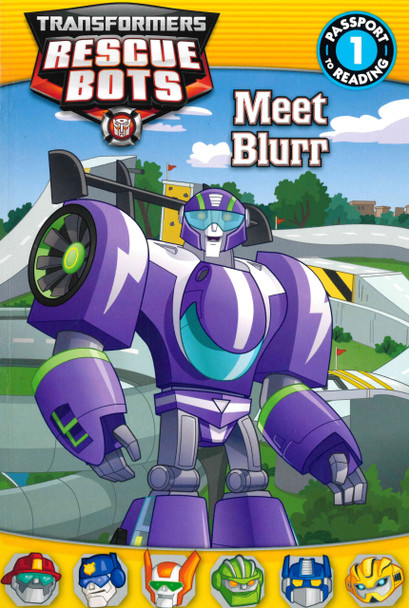 Meet Blurr: Rescue Bots Level 1 (Paperback)       