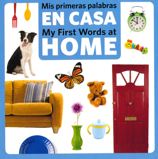 My First Words at HOME (Spanish/English) (Board Book)