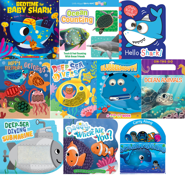 50 Book Bundle - Ocean Adventures
