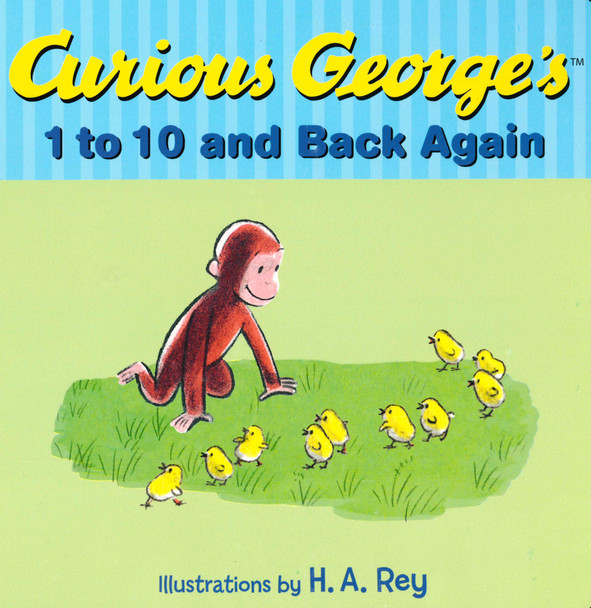 Curious George's 1 to 10 and Back Again (Board Book)