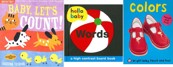 15 Book Bundle - Baby Learns Colors, Numbers and More
