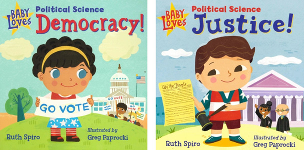 Baby Loves Political Science Set of 2 (Board Book)