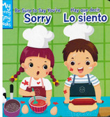 Be Sure to Say You're Sorry (Spanish/English) (Chunky Board Book) SIZE is 3.70 x 3.70 inches