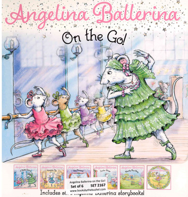 Angelina Ballerina On the Go! Set of 6 (Paperback)