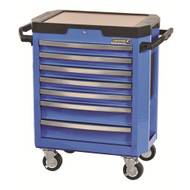 Trolley 7 Drawer Contour Blue