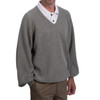 Men's Alpaca V-Neck Pullover - Retro Pro
Side