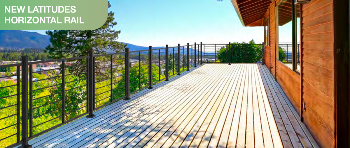 Vertical Deck Railing by RDI