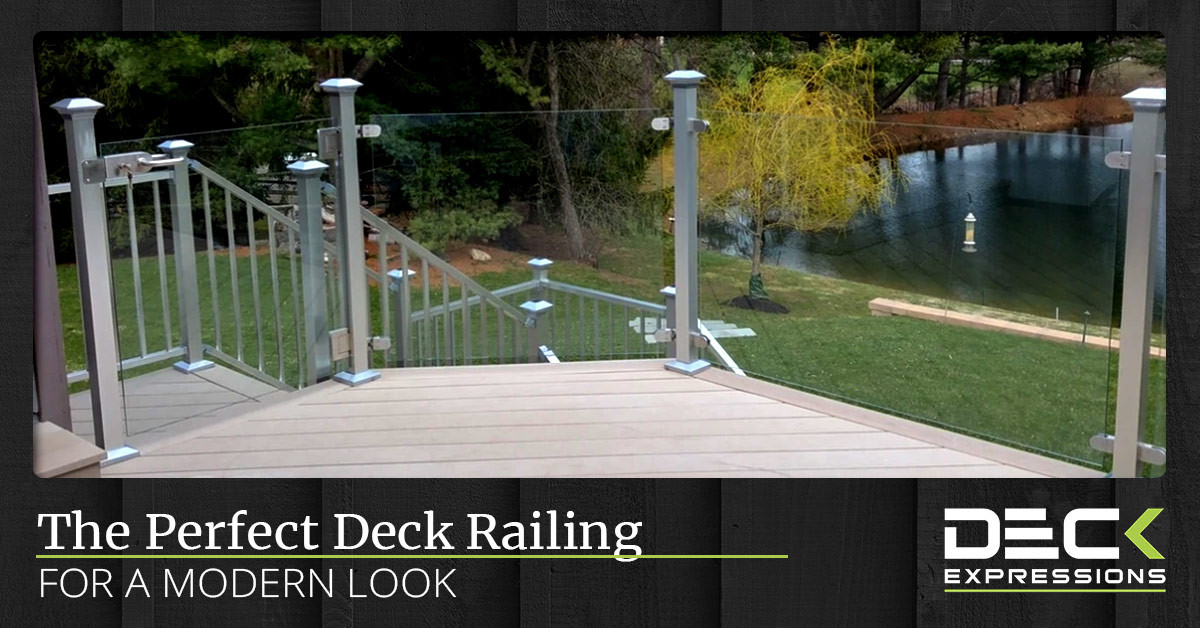 The Perfect Deck Railing For A Modern Look 