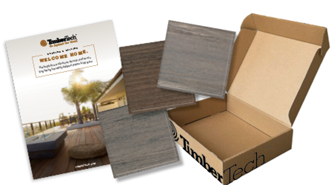 Introducing new FREE  Welcome Home Starter Kits from TimberTech