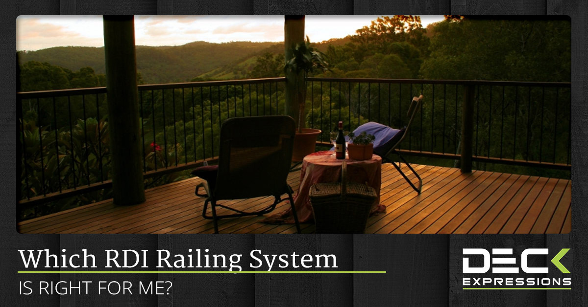 Which RDI Railing System Is Right For Me?