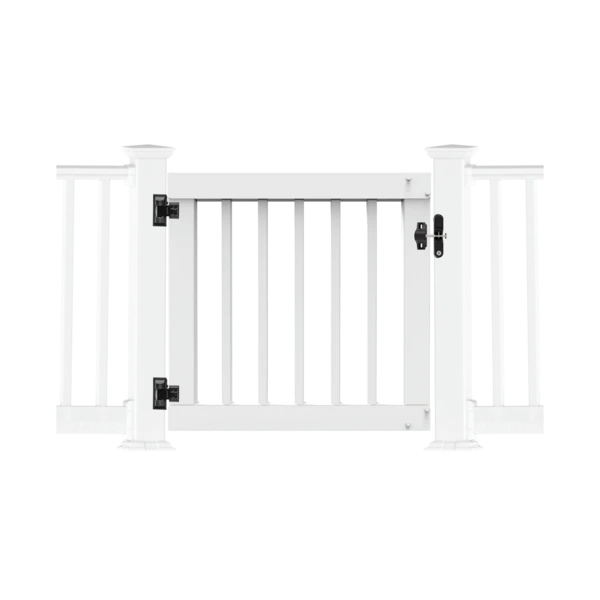 Deck Vinyl Railing Gates Veranda Rail Gate Kit 36 48
