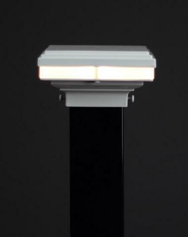 Aurora Saturn Anello LED Post Cap - Thumbnail 4