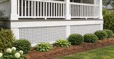 Deck Lattice Ideas for Under-Deck Privacy