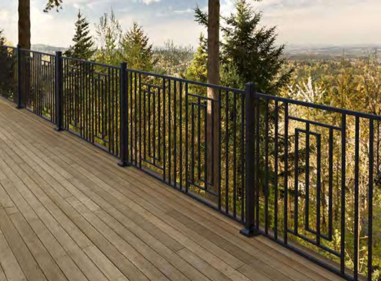 Excalibur Decorative Steel Railing by RDI Deck Expressions