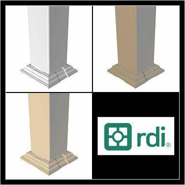 Vinyl Post Trim by RDI DeckExpressions