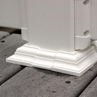 4x6 Post Skirt Adjustable Trim Base by RDI