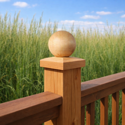 CEDAR BALL FINIAL