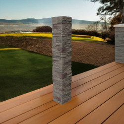 New Country Ledgestone 2pc Post Covers by Nextstone