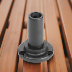 Straight Wall Mount for Deckorators Aluminum Railing