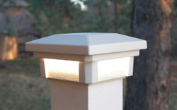 Dekor Savona LED Post Cap Light for Smaller Posts by Dekor
