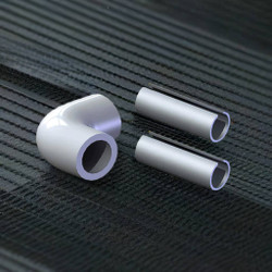 90 Degree Corner for Vinyl Secondary Handrail by RDI