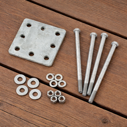 STRUCTURAL POST MOUNTING KIT FOR CONCRETE