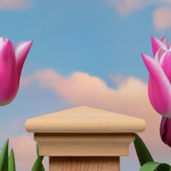 Monterey Cedar Post Cap by Nantucket