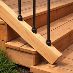 ROUND BALUSTER DESIGNER STAIR CONNECTOR ADAPTOR