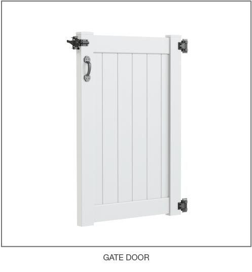 Outdoor Shower Door DeckExpressions