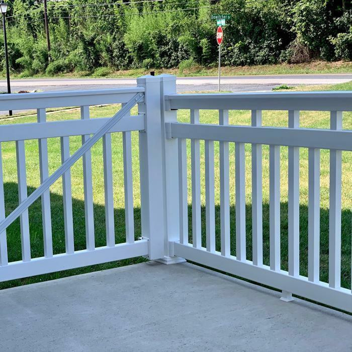 Harrington Vinyl Railing Systems by Durables Made in the USA