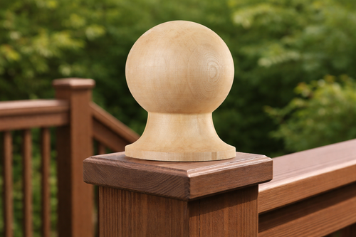 Cedar Quaise Finial 