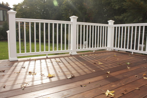 RDI White Transform Railing Kit with Balusters by RDI