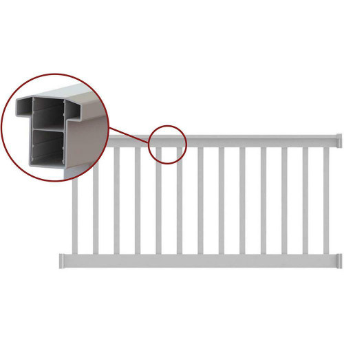 RDI Finyl Line Railing 1-1/2 Square Balusters by RDI
