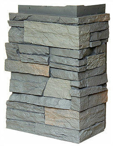 NextStone Panel de poliuretano de imitación de piedra – Country Ledgestone  – Teton Buff para mejoras del hogar/bricolaje (4 paneles por caja) :  Herramientas y Mejoras del Hogar 