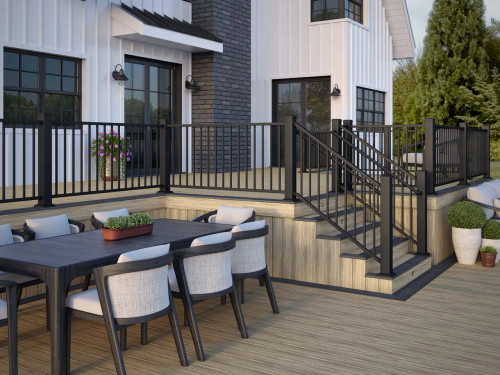 ALX Contemporary Railing by Deckorators 