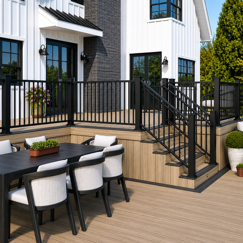 ALX Contemporary Railing by Deckorators