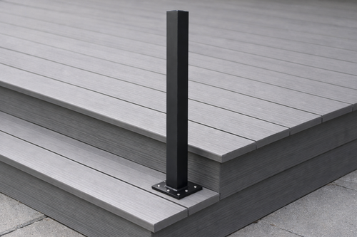 Stair Post Assembly for ALX Contemporary Railing