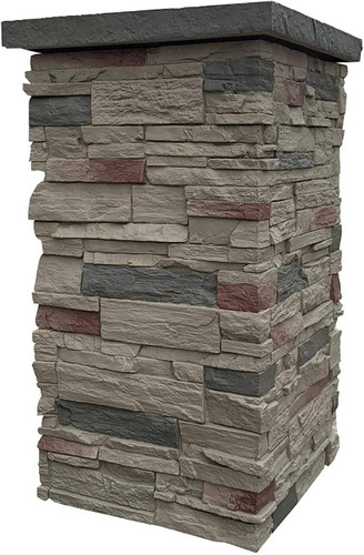 Next Stone Country Ledgestone 30 Column Wraps by NextStone