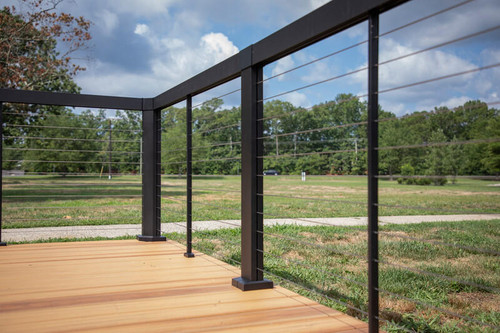 Elevations Cable Post ~ Deck Expressions