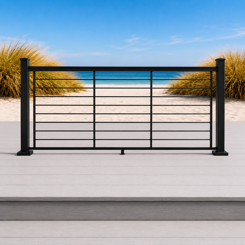 Avalon Horizontal Aluminum Rod Railing