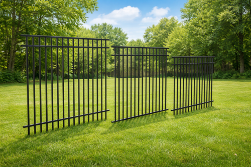 Pre-Assembled Aluminum Fence