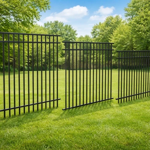 Pre-Assembled Aluminum Fence